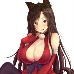 This is a pixiv picture whose title is サンタ影狼.