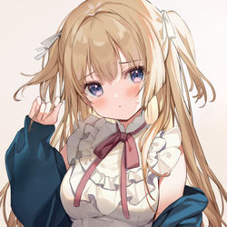 This is a pixiv picture whose title is 「お嬢様をやめたいのですが…」.