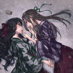 This is a pixiv picture whose title is 来世のための物語.