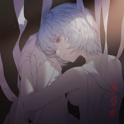 This is a pixiv picture whose title is 绫波丽.