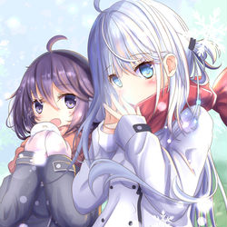 This is a pixiv picture whose title is 冬暁ヴェル.
