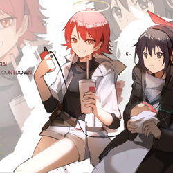 This is a pixiv picture whose title is あと9日.