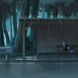 This is a pixiv picture whose title is 学生作品.