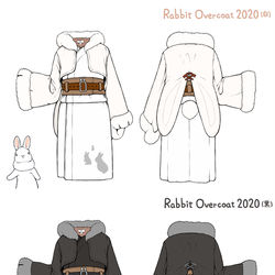 This is a pixiv picture whose title is うさぎ服2016-2020.