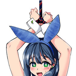 This is a pixiv picture whose title is デニムバニー新菜さん.
