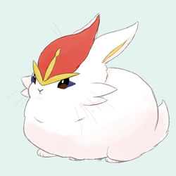 This is a pixiv picture whose title is Cinderace.