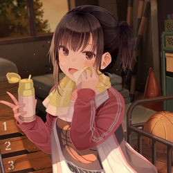 This is a pixiv picture whose title is やっと片付け終わりましたね.