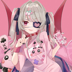 This is a pixiv picture whose title is ピンクしか勝たん.