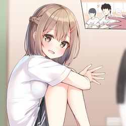 This is a pixiv picture whose title is こんな幼馴染がいてほしい６.