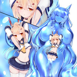 This is a pixiv picture whose title is おねんね.