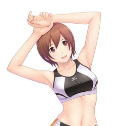 This is a pixiv picture whose title is 陸上選手.