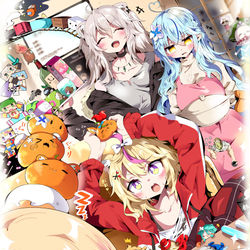 This is a pixiv picture whose title is 5期生まとめて。.