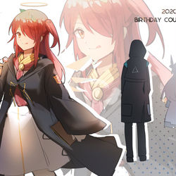 This is a pixiv picture whose title is あと8日.