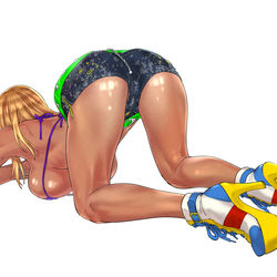 This is a pixiv picture whose title is 愛依尻２.