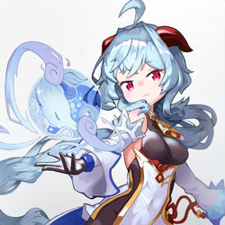 This is a pixiv picture whose title is 甘雨ちゃん.