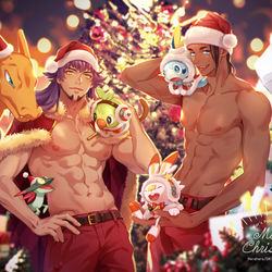 This is a pixiv picture whose title is ハッピ〜glrクリスマス.