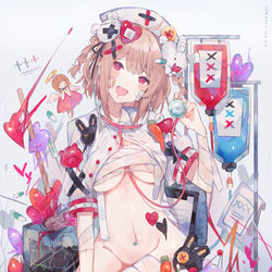 This is a pixiv picture whose title is ♡.