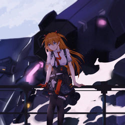 This is a pixiv picture whose title is 明日香.