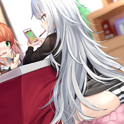 This is a pixiv picture whose title is 妹こたつ.
