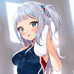 This is a pixiv picture whose title is サメちゃん.