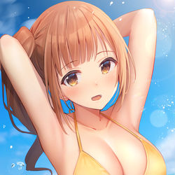 This is a pixiv picture whose title is ビキニ響子.