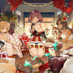 This is a pixiv picture whose title is クリスマスのプレゼント.