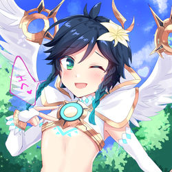 This is a pixiv picture whose title is うぇんてぃくん.