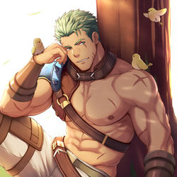 This is a pixiv picture whose title is 【FEH】ディーク.