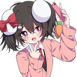This is a pixiv picture whose title is 地雷系てゐちゃん.