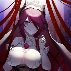 This is a pixiv picture whose title is 罗莎莉亚.