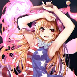 This is a pixiv picture whose title is 「さぁ、この松明をよく見ろ！」.