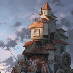This is a pixiv picture whose title is ルームシェア.