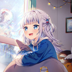 This is a pixiv picture whose title is Comfy Shark.