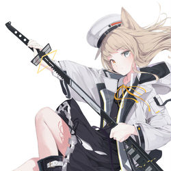 This is a pixiv picture whose title is 雷獣の刀使い.