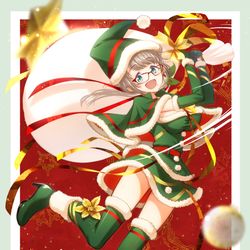 This is a pixiv picture whose title is クリスマス学院長.