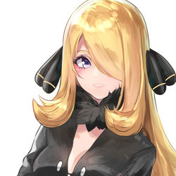 This is a pixiv picture whose title is シロナさん(いつものすがた)(^^♪.