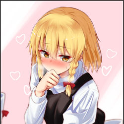 This is a pixiv picture whose title is お誘い魔理沙ちゃん.