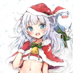 This is a pixiv picture whose title is サンタ🦈ぐら.