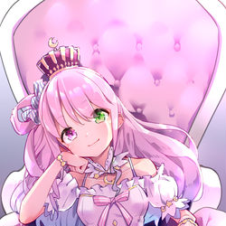 This is a pixiv picture whose title is 姫森ルーナ.