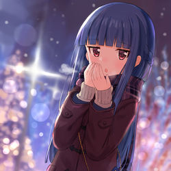 This is a pixiv picture whose title is 待ち合わせ.