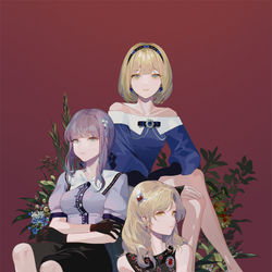 This is a pixiv picture whose title is Afterimage.