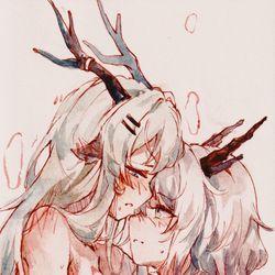 This is a pixiv picture whose title is 阿丽娜老师，是这样做吗.