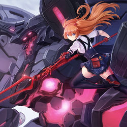 This is a pixiv picture whose title is 崩壊3rd X EVA.