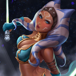This is a pixiv picture whose title is Ahsoka Tano.