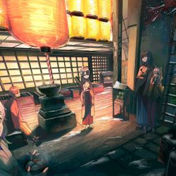 This is a pixiv picture whose title is 2022.