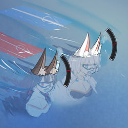 This is a pixiv picture whose title is 未発見状態の空母！.