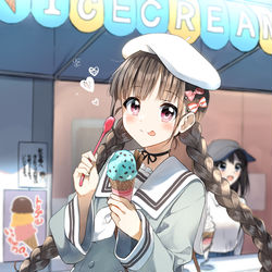This is a pixiv picture whose title is 🍦.