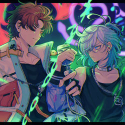 This is a pixiv picture whose title is ずっと歌ってきた.