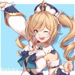 This is a pixiv picture whose title is Barbara.