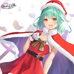 This is a pixiv picture whose title is サンタるしあちゃん.